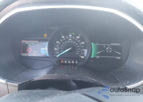 2017 Ford Edge Titanium from USA, damaged, VIN 2FMPK3K97HBB17439